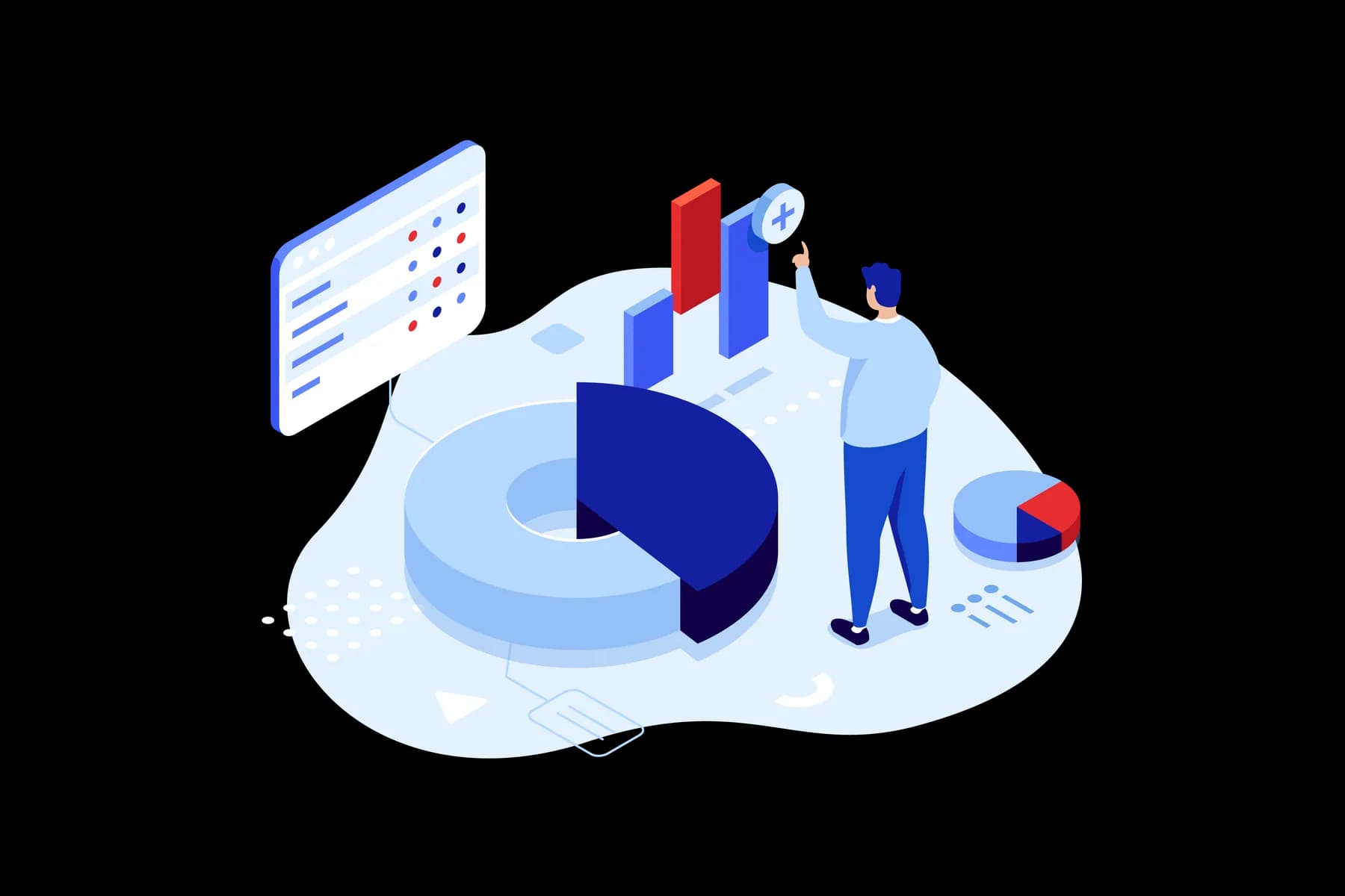 A Golden Reports dashboard turning data into a formatted HTML report
