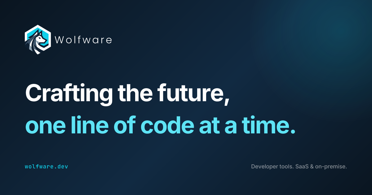 Wolfware - Crafting the future, One line of code at the time